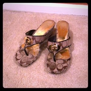Coach wedge Sandals